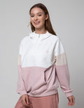 Nevada Logo Solid Jaket Pullover Wanita