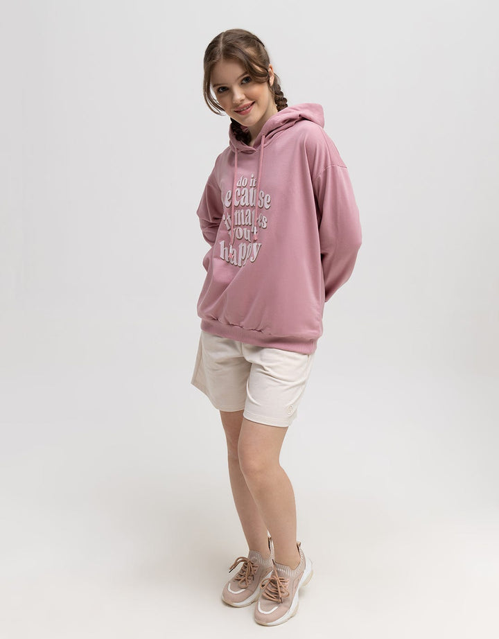Nevada Sweatshirt Print Do It Because It Makes You Happy