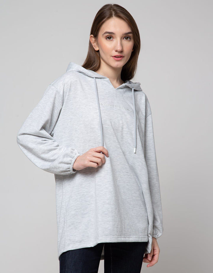 Nevada Sweatshirt Wanita Long See Good In All Things
