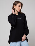 Nevada Sweatshirt Wanita Long See Good In All Things