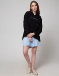 Nevada Sweatshirt Wanita Long See Good In All Things