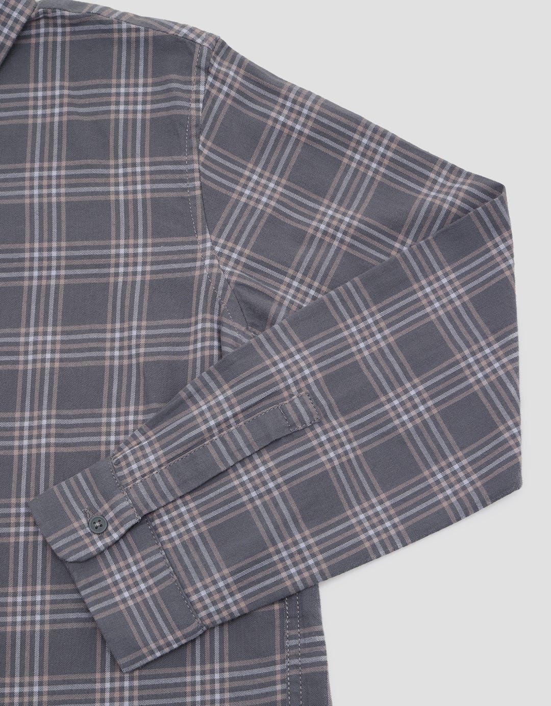 Suko Kemeja Flannel Brushed Lembut Lengan Panjang