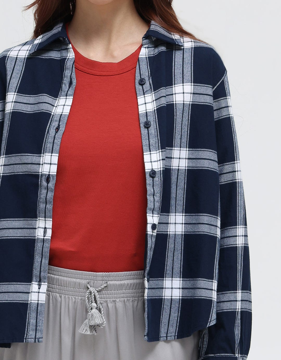 Suko Kemeja Flannel Brushed Lembut Lengan Panjang