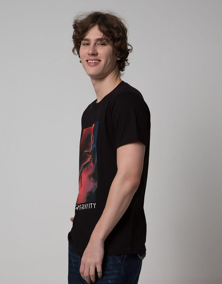 T Zone Short Sleeve T-Shirt Print Space Traveler Theme