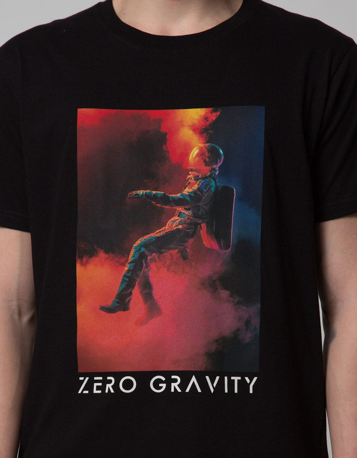 T Zone Short Sleeve T-Shirt Print Space Traveler Theme