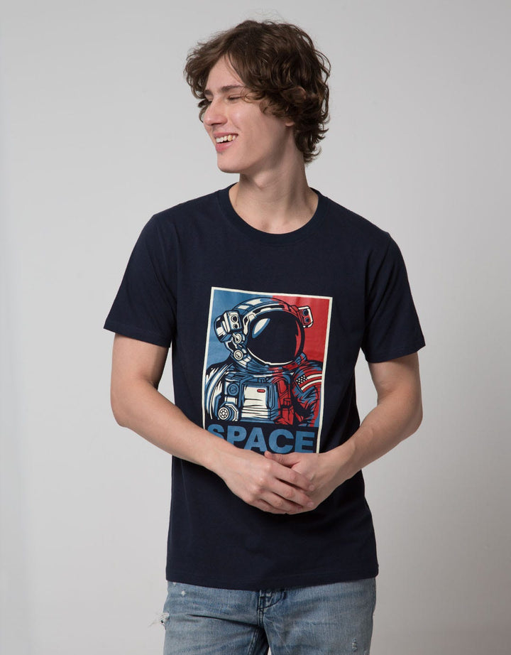 T Zone Space Traveler Photoprint Men's T-Shirt