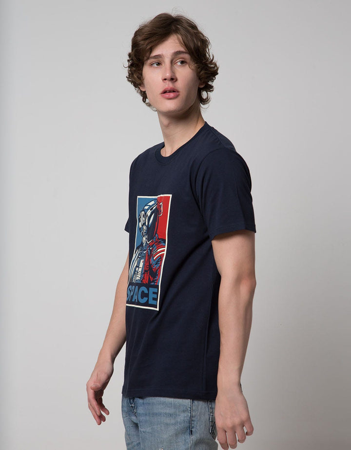 T Zone Space Traveler Photoprint Men's T-Shirt