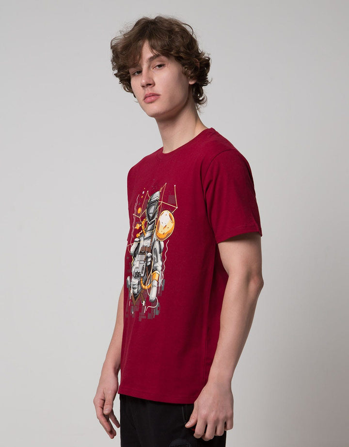 T Zone Short Sleeve T-Shirt Astronout 2