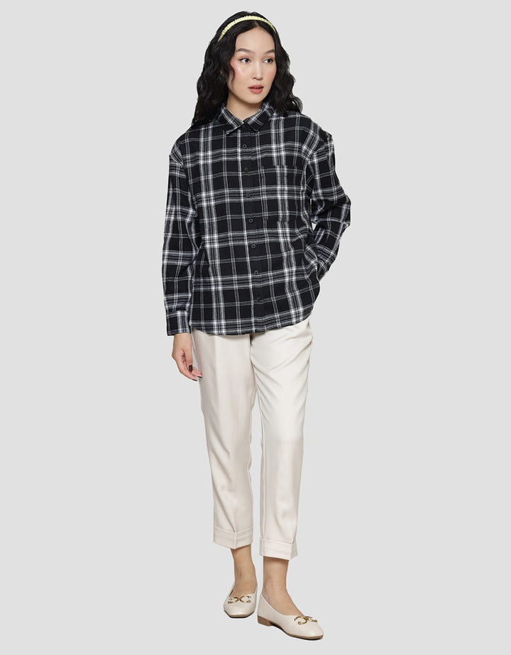 Nevada Flannel Check Kemeja Wanita