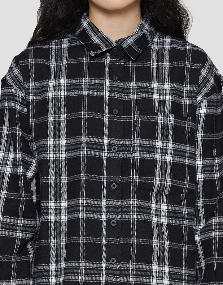 Nevada Flannel Check Kemeja Wanita