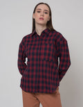 Nevada Flannel Woven Check Kemeja Wanita