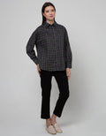 Nevada Long Sleeve Shirt Woven Top Check