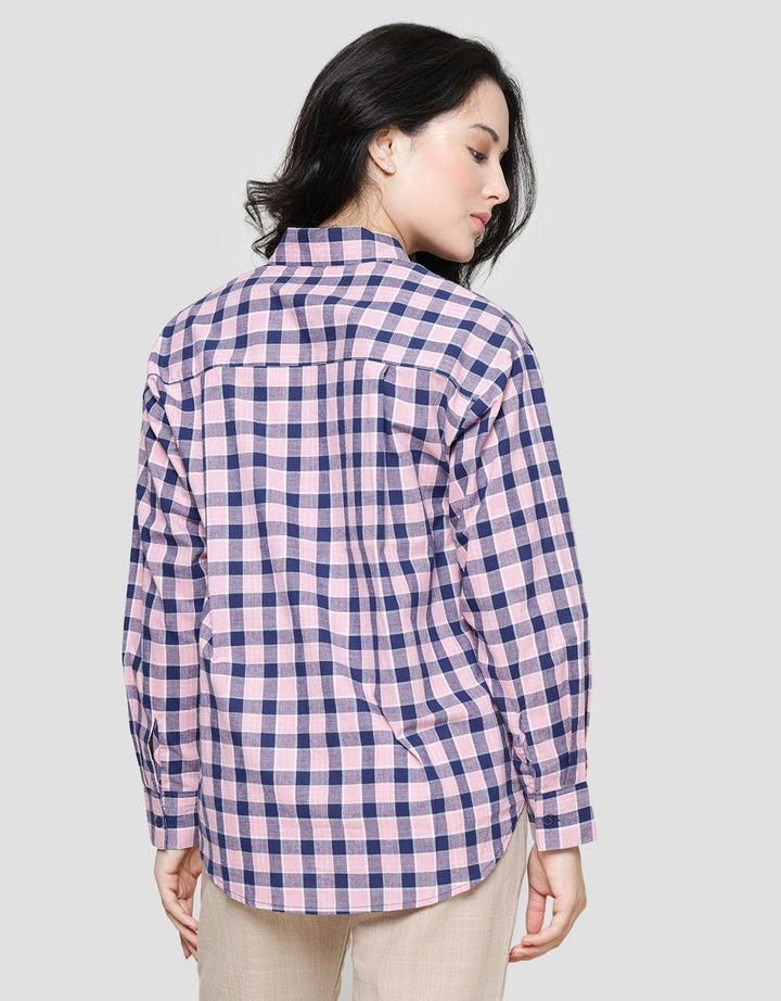 Nevada Regu Woven Kemeja Lengan Panjang Wanita