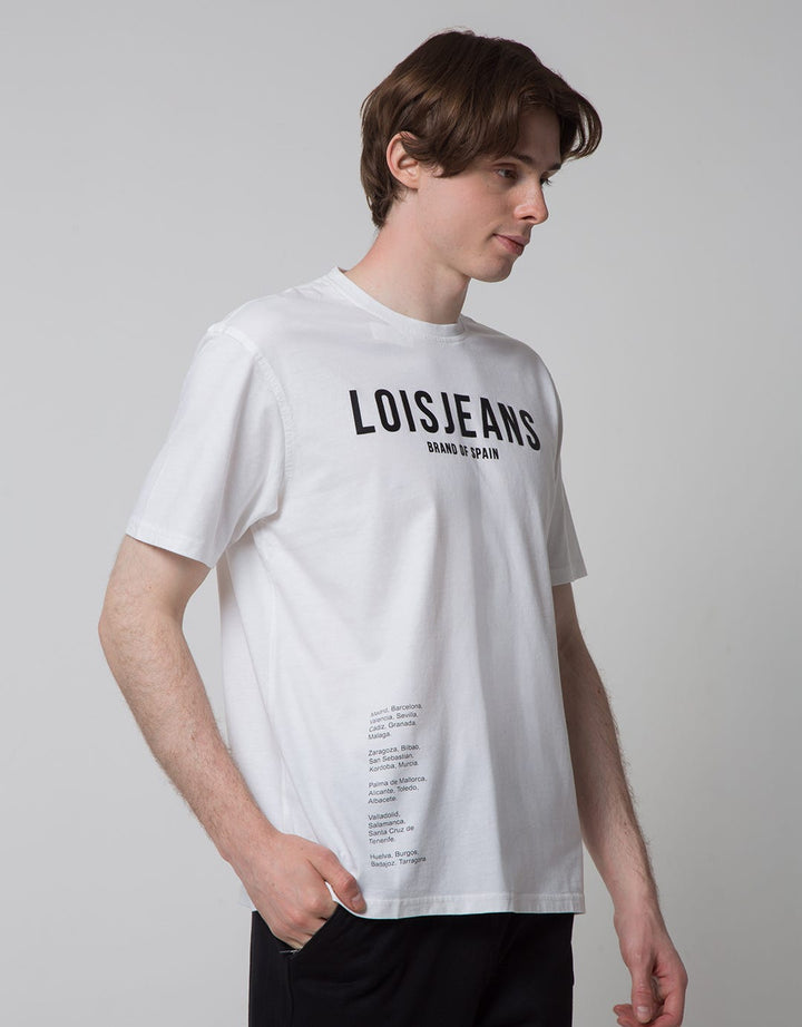 Lois Printed Logo Men's T-Shirt