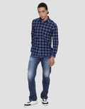 Lois Long Sleeve Shirt Kotak-Kotak