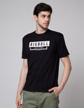 Lois Big Bull Print Kaos Pria