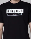 Lois Big Bull Print Kaos Pria