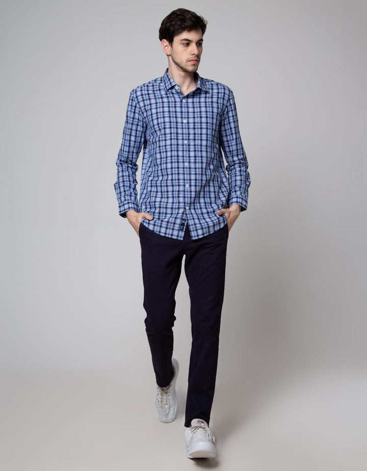 Lois Long Sleeve Shirt Print Check