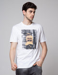 Lois Vespa Retro Kaos Casual Pria