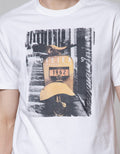 Lois Vespa Retro Kaos Casual Pria
