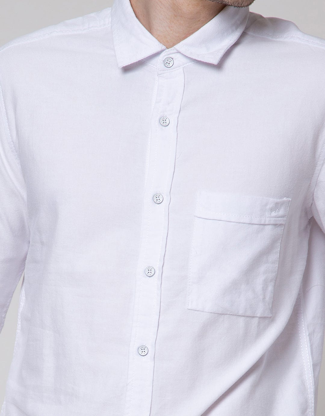 Lois Long Sleeve Shirt Plain Look