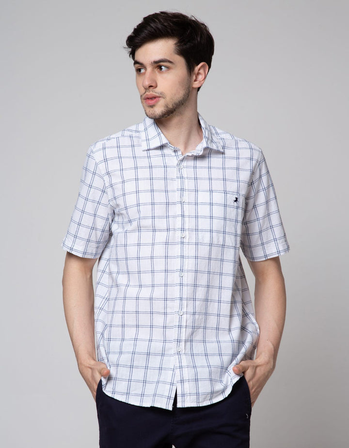 Lois Short Sleeve Shirt Print Little Check
