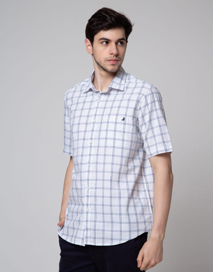 Lois Short Sleeve Shirt Print Little Check