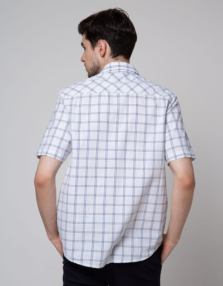 Lois Short Sleeve Shirt Print Little Check