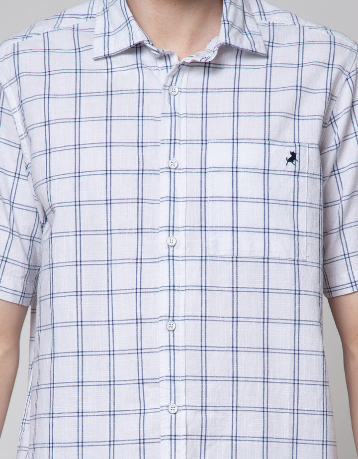 Lois Short Sleeve Shirt Print Little Check