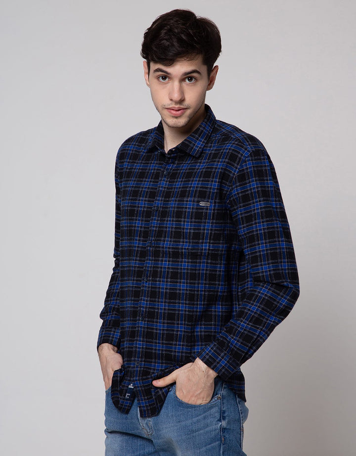 Lois Long Sleeve Shirt Plaid Motif