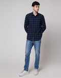 Lois Long Sleeve Shirt Plaid Motif
