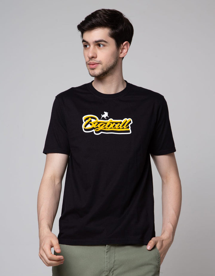 Lois Big Bull Logo Print Kaos Pria