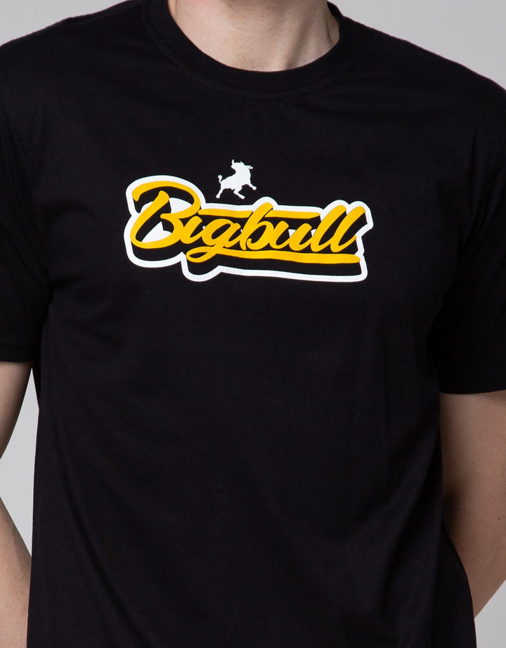 Lois Big Bull Logo Print Kaos Pria