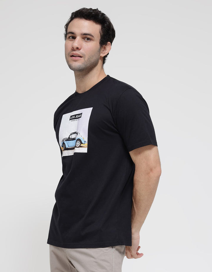 Lois VW Print Kaos Casual Pria