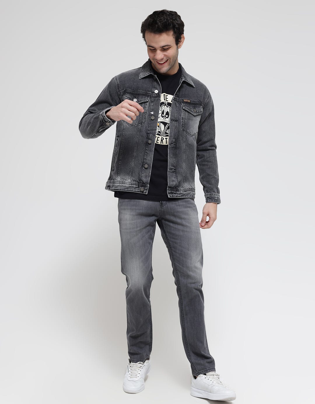 Lois Denim Jacket MJF Washed Accent Men