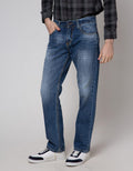 Lois Basic Straight Celana Jeans Pria