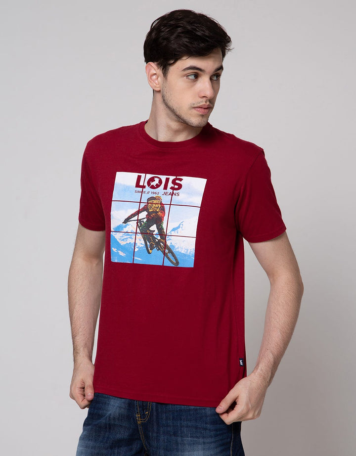 Lois T-Shirt Print Bike