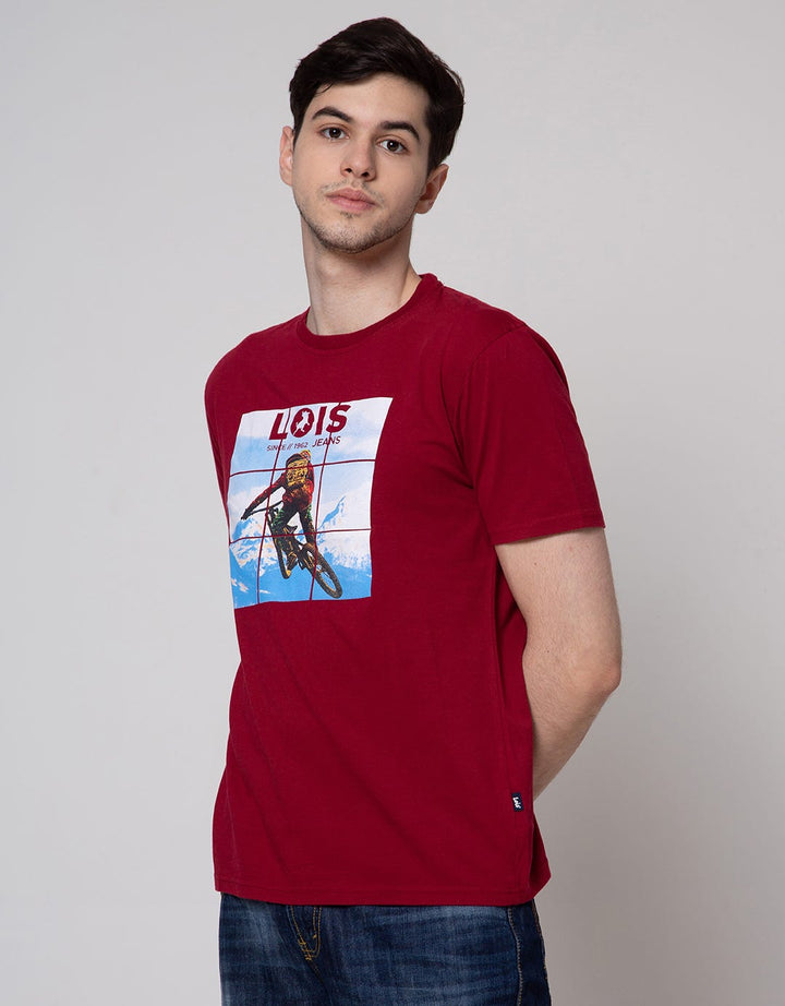 Lois T-Shirt Print Bike