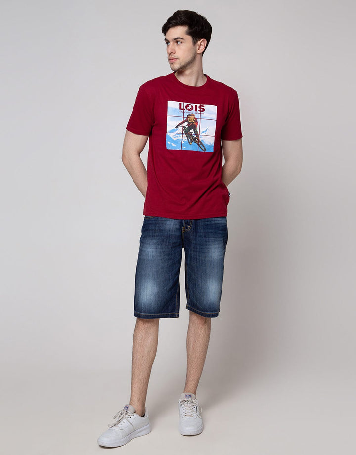 Lois T-Shirt Print Bike