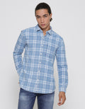 Lois Long Sleeve Shirt Plaid Motif
