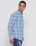 Lois Long Sleeve Shirt Plaid Motif