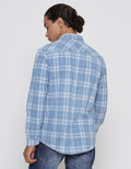 Lois Long Sleeve Shirt Plaid Motif