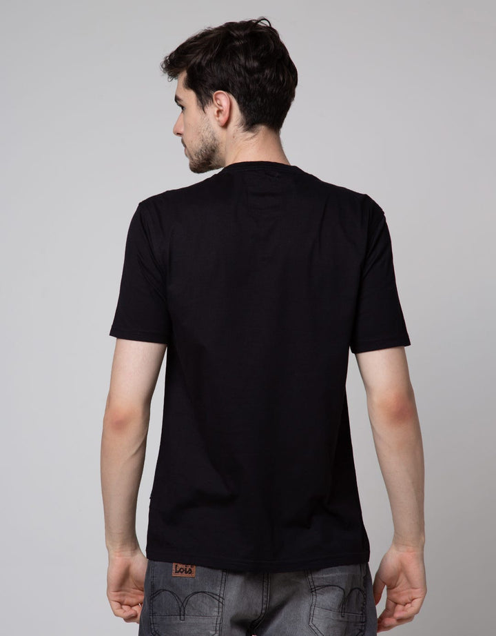 Lois Print Logo Kaos Casual Pria