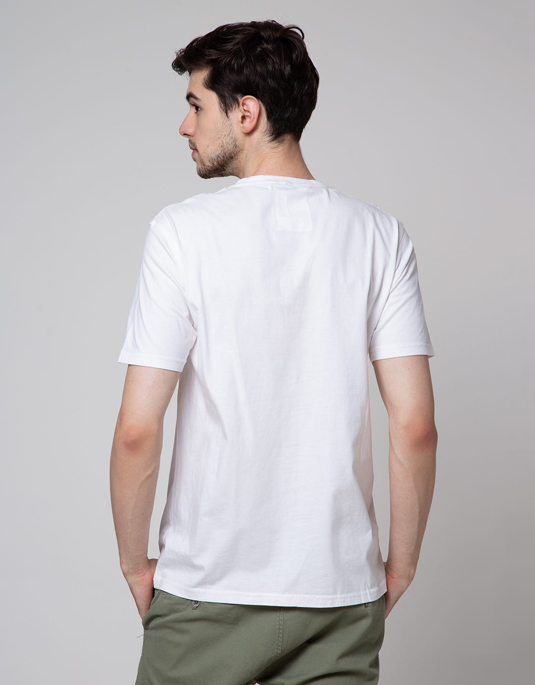 Lois Logo Print Bicycle Print Kaos Pria