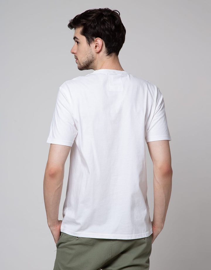 Lois Logo Print Bicycle Print Kaos Pria