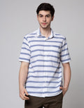 Lois Short Sleeve Shirt Print Stripe