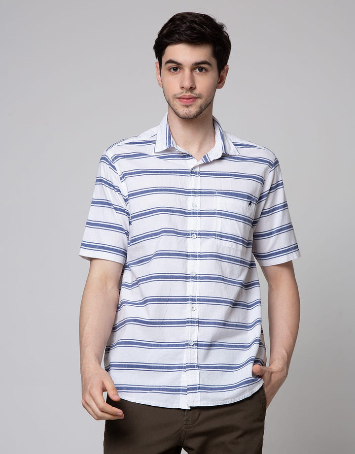 Lois Short Sleeve Shirt Print Stripe