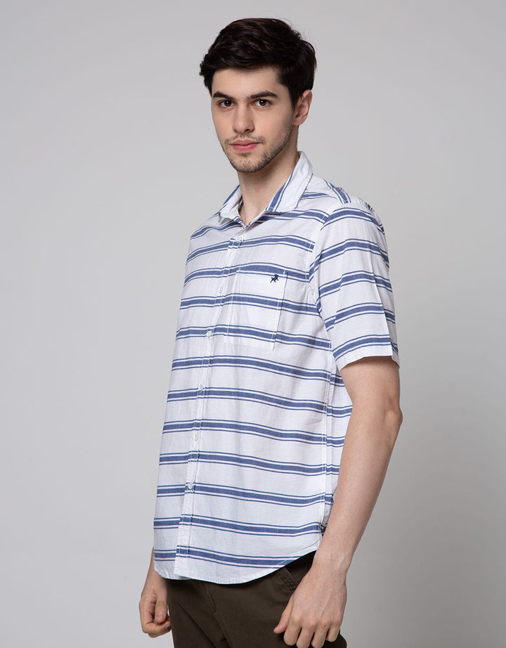 Lois Short Sleeve Shirt Print Stripe