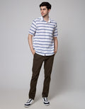 Lois Short Sleeve Shirt Print Stripe