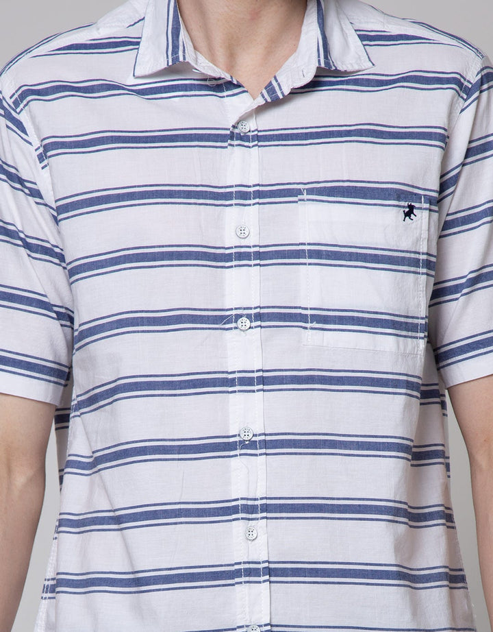 Lois Short Sleeve Shirt Print Stripe